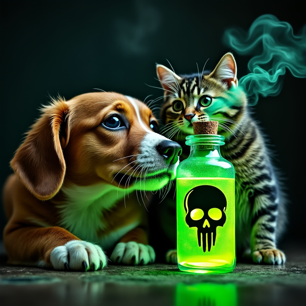 Vergiftung Hund und Katze